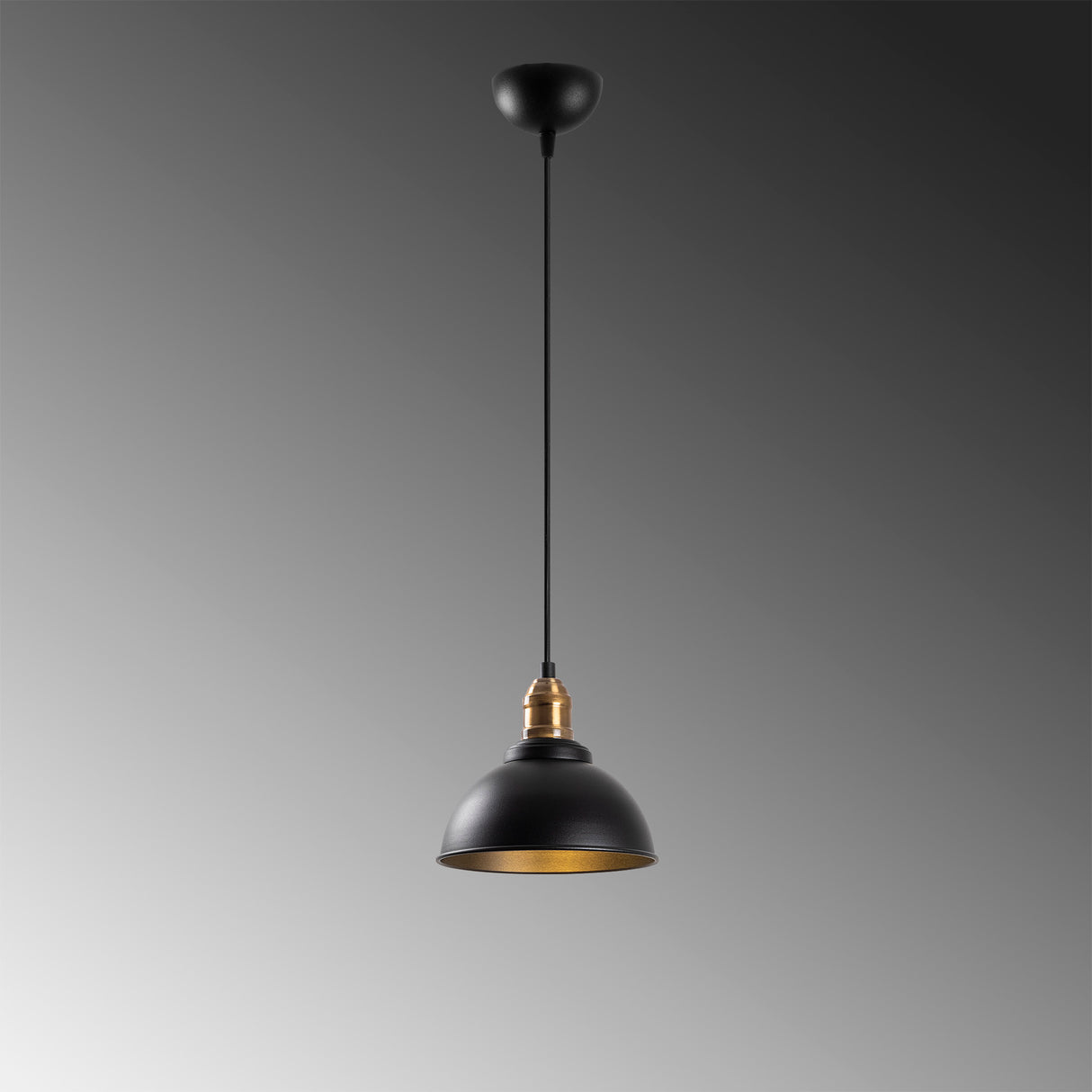 Lustră Varzan - 10830, Negru - Antique, Ø21x36 cm
