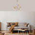 Lustra Gharib Chandelier, Auriu, SKU 942FLG2513