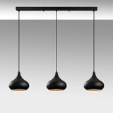 Lustră Muba - 11554, Negru, 140x30x126 cm