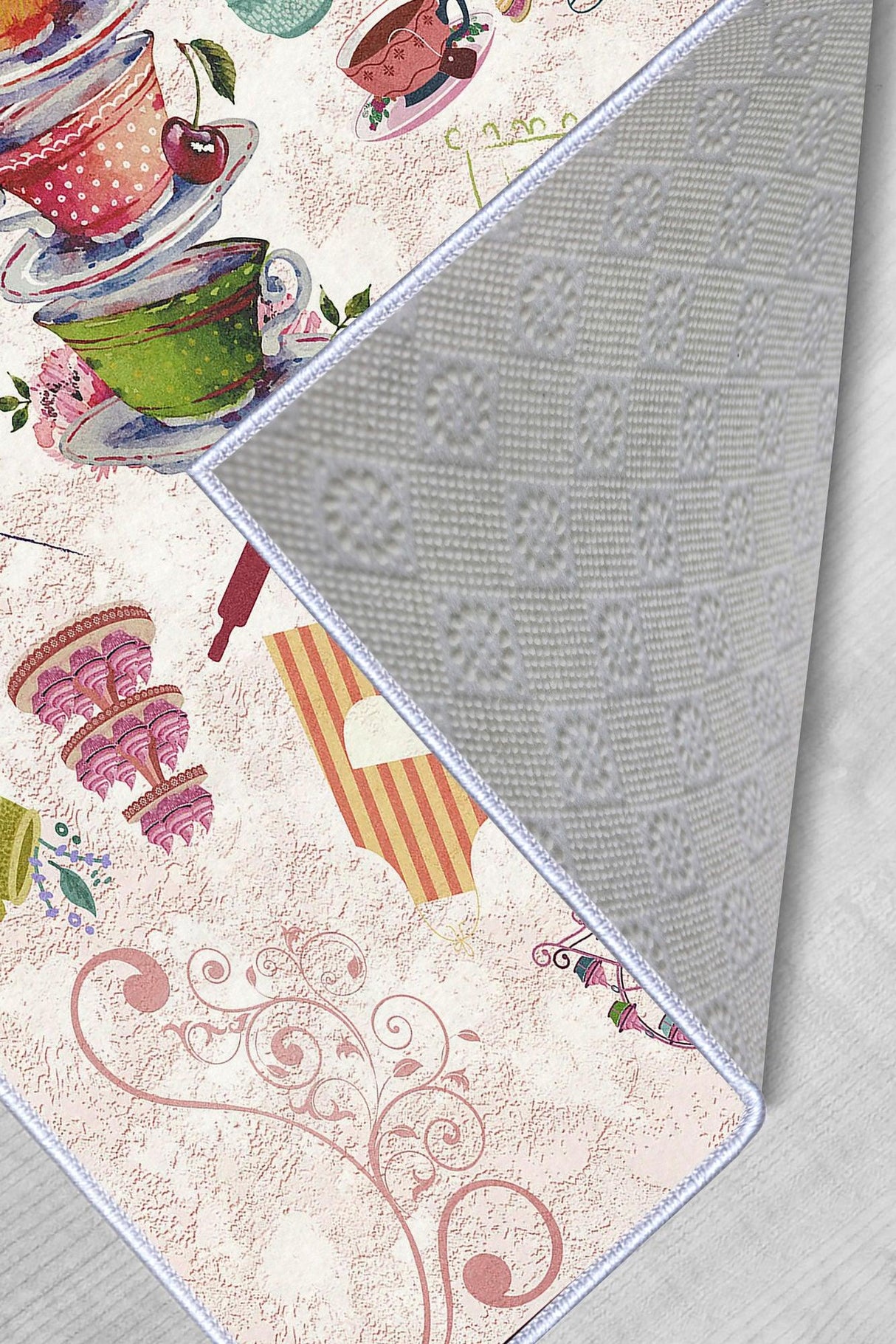 Covor de hol / bucatarie WOOKECE243, Multicolor