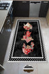 Covor de bucatarie Ceai Fructe, Negru, 60x100 cm, SKU 945HFT2402