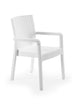 Alb | SKU: 947BZG1101 | Scaun Exterior Rattan Royal, 55x58x87 cm, varianta Alb, produs pentru amenajarea locuinței, disponibil online în România la CasaMob