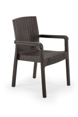 Scaun Exterior Rattan Royal, Diverse culori, 55x58x87 cm - Maro închis | SKU: 947BZG1103 | Scaun Exterior Rattan Royal, 55x58x87 cm, varianta Maro închis, produs pentru amenajarea locuinței, disponibil online în România la CasaMob