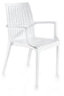 Alb | SKU: 947BZG1104 | Scaun Exterior Rattan, 53x57x85 cm, varianta Alb, produs pentru amenajarea locuinței, disponibil online în România la CasaMob