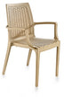 Cappuccino | SKU: 947BZG1105 | Scaun Exterior Rattan, 53x57x85 cm, varianta Cappuccino, produs pentru amenajarea locuinței, disponibil online în România la CasaMob