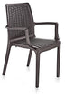 Maro închis | SKU: 947BZG1106 | Scaun Exterior Rattan, 53x57x85 cm, varianta Maro închis, produs pentru amenajarea locuinței, disponibil online în România la CasaMob
