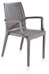 Antracit | SKU: 947BZG1107 | Scaun Exterior Rattan, 53x57x85 cm, varianta Antracit, produs pentru amenajarea locuinței, disponibil online în România la CasaMob