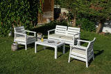 Set de grădină Sofa Set Double, Diverse culori, 125x67x81 cm - Alb | SKU: 947BZG1501 | Set de grădină Sofa Set Double, 125x67x81 cm, varianta Alb, produs pentru amenajarea locuinței, disponibil online în România la CasaMob