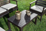 Set de grădină Sofa Set Double, Diverse culori, 125x67x81 cm - Maro închis | SKU: 947BZG1502 | Set de grădină Sofa Set Double, 125x67x81 cm, varianta Maro închis, produs pentru amenajarea locuinței, disponibil online în România la CasaMob