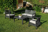 Set de grădină Sofa Set Double, Diverse culori, 125x67x81 cm - Maro închis | SKU: 947BZG1502 | Set de grădină Sofa Set Double, 125x67x81 cm, varianta Maro închis, produs pentru amenajarea locuinței, disponibil online în România la CasaMob