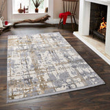 Covor Notta 1100, Gri - Bej - Crem, Diverse dimensiuni - 200x290x1 cm | SKU: 952CCL1110 | Covor Notta 1100, Gri - Bej - Crem, varianta 200x290x1 cm, produs pentru amenajarea locuinței, disponibil online în România la CasaMob