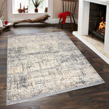 Covor de living / dormitor Suszi, Lavabil, Gri, Antiderapant (diverse dimensiuni) - Gri, SKU 952CCL1159