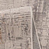 Covor Motto 4481, Diverse culori, Diverse dimensiuni - Gri - Bej - Maro - 200x290x1 cm | SKU: 952CCL1748 | Covor Motto 4481, varianta Gri - Bej - Maro - 200x290x1 cm, produs pentru amenajarea locuinței, disponibil online în România la CasaMob