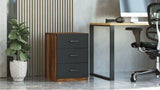 Corp mobil Vo3-Ba, Nuc - Antracit, 45x47x62 cm