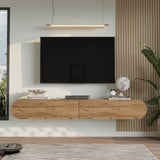 Comodă TV LUM1, Diverse culori, 200x32x30 cm - Comodă TV LUM1, Diverse culori, 200x31.6x29.6 cm, SKU 956LCS1693, imagine 21