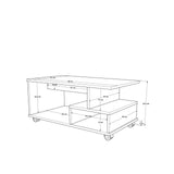 Măsuță de cafea MIN9, Diverse culori, 90x51x43 cm - Măsuță de cafea MIN9, Diverse culori, 90x51x42.5 cm, SKU 956LCS1154, imagine 15