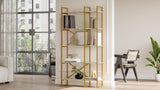 Biblioteca Dudu Lux,  88 x 175 x 30 cm - Crem, SKU 956LCS1423