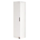 Dulap Bucatarie Elegant Gaus pentru Snackuri si Legume , Usa cu Rafturi, 41.7x44.3x176.4 cm - Alb, SKU 956LCS1553