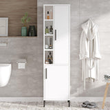 Dulap Baie Somany cu 2 usi si 6 rafturi, 45 x 174 x 36 cm - Alb, SKU 956LCS1580
