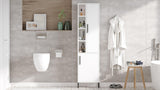 Dulap Baie Somany cu 2 usi si 6 rafturi, 45 x 174 x 36 cm - Alb, SKU 956LCS1580