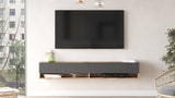 COMODA TV HM5 - CG, Stejar, 180x29x32 cm