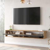 COMODA TV HM5 - CG, Stejar, 180x29x32 cm