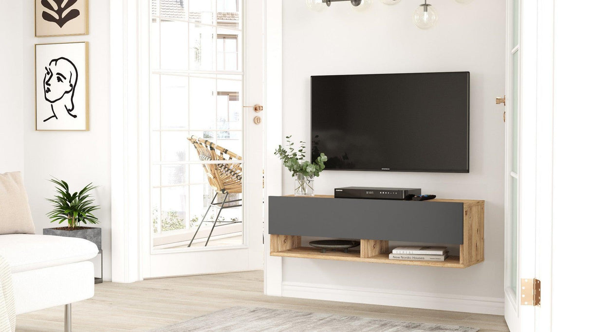COMODA TV VO8 - BA, Stejar, 100x29x32 cm