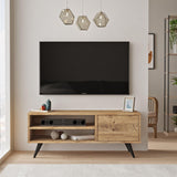 Comoda TV Levo,  110x44x40 cm - Stejar, SKU 956LCS1646