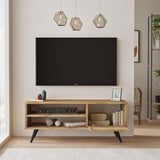 Comoda TV Levo,  110x44x40 cm - Stejar, SKU 956LCS1646