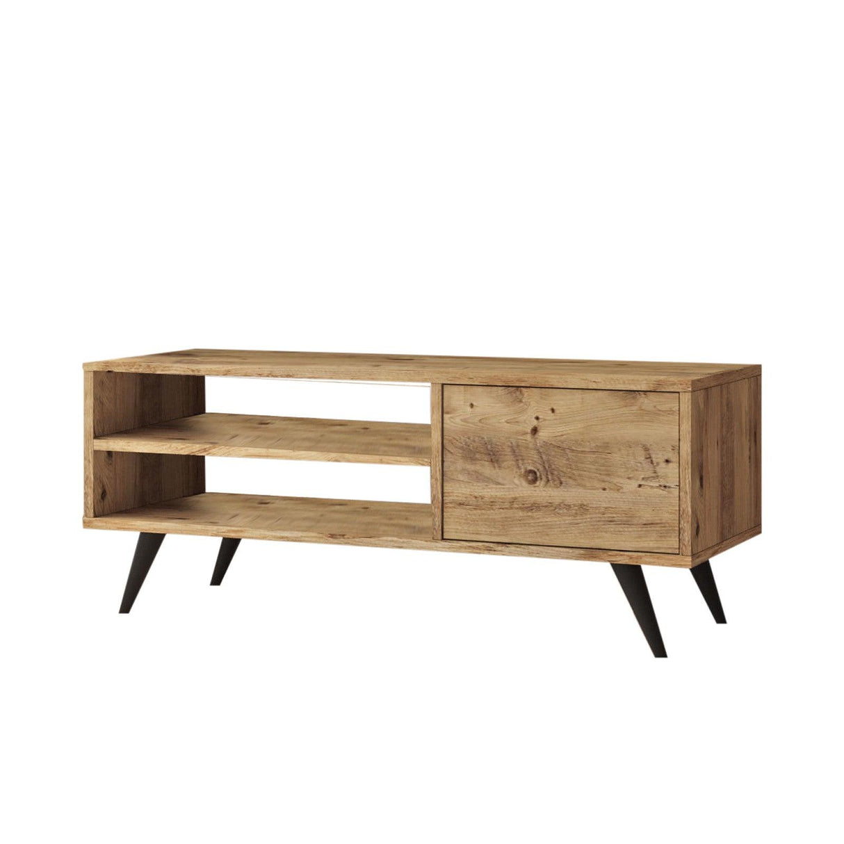 Comoda TV Levo,  110x44x40 cm - Stejar, SKU 956LCS1646