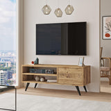 Comoda TV Levo,  110x44x40 cm - Stejar, SKU 956LCS1646