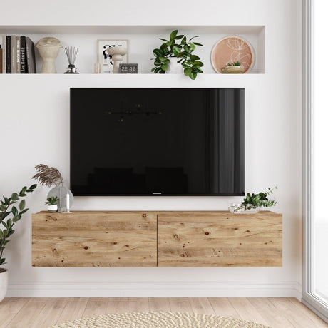 COMODA TV ST1 - GW, Stejar, 140x29x32 cm