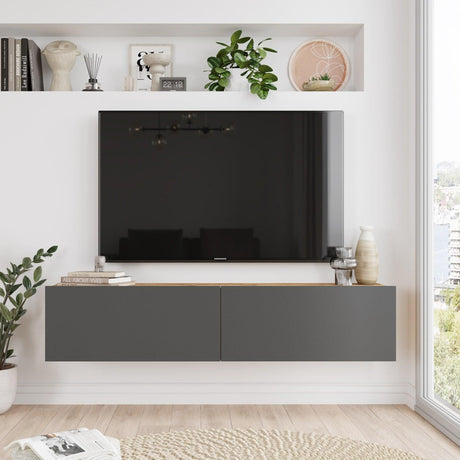 COMODA TV ST1 - GW, Stejar, 140x29x32 cm