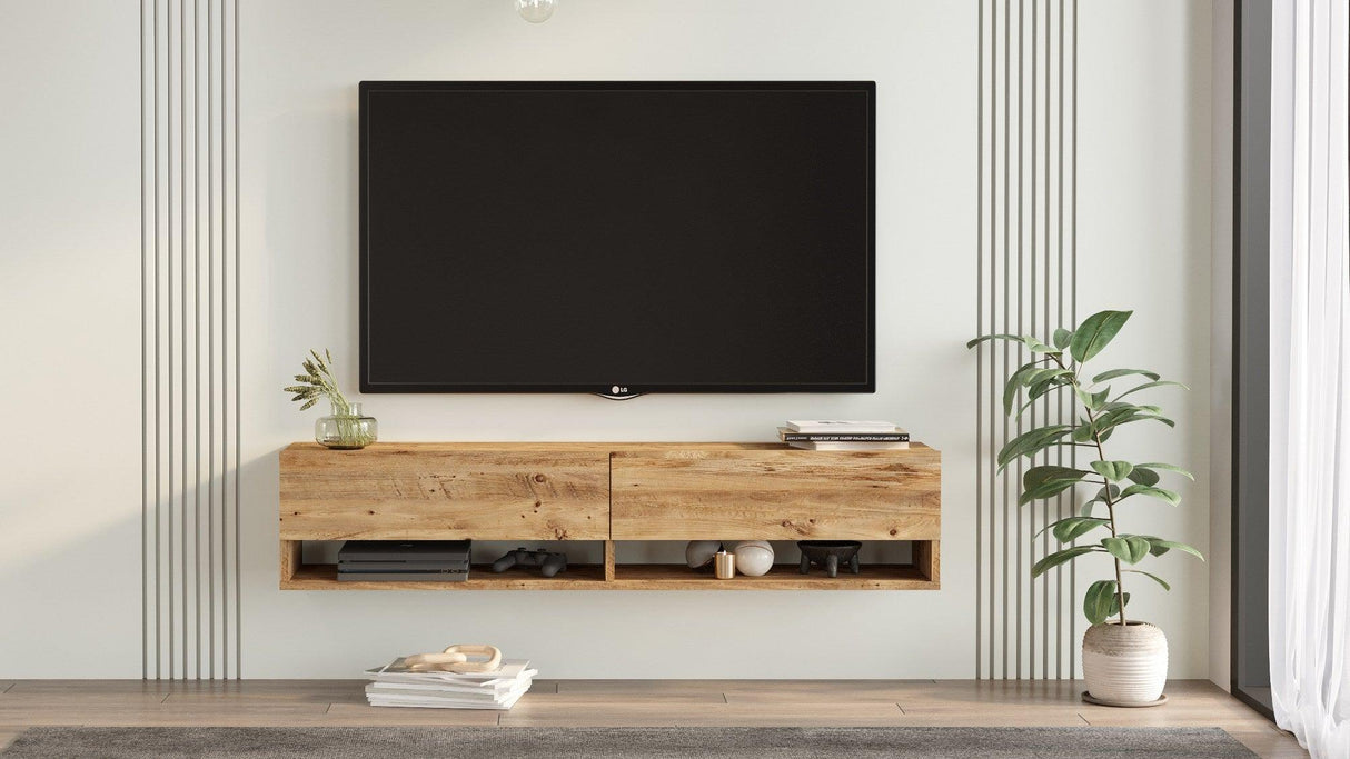 COMODA TV AR12-CA, Stejar, 140x29x32 cm