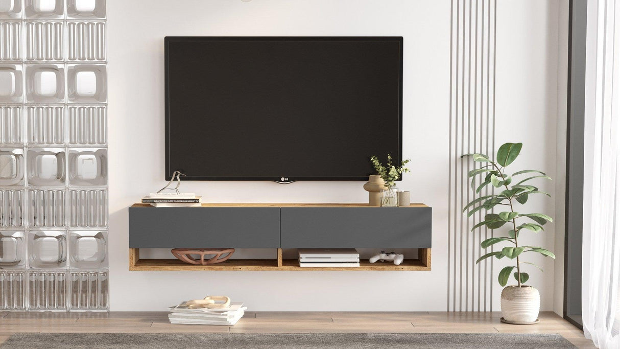 COMODA TV VG14 - A, Stejar, 140x29x32 cm