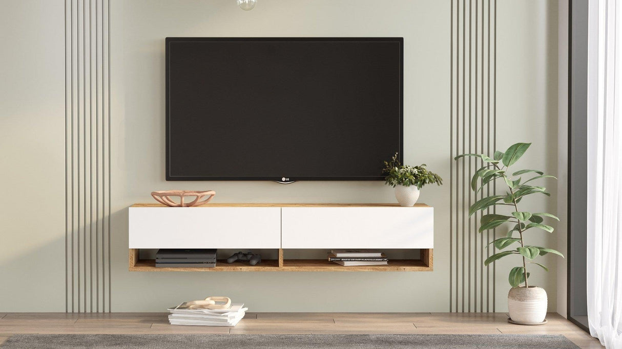 COMODA TV VG18 - A, Stejar, 140x29x32 cm