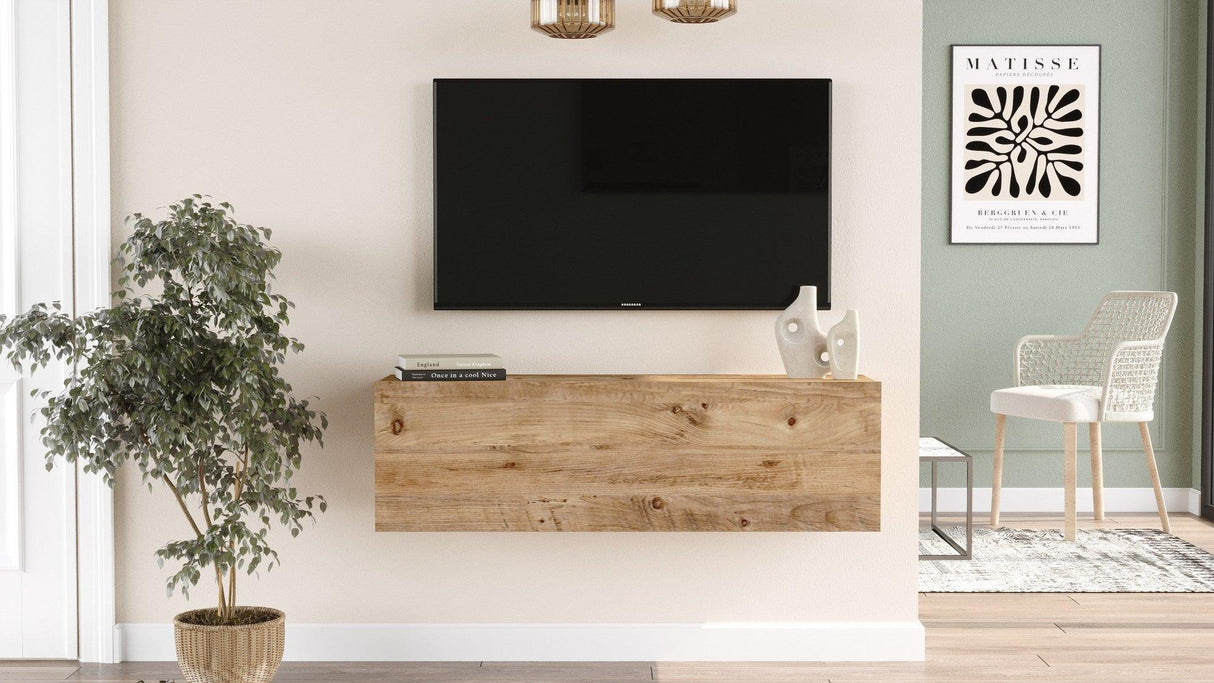COMODA TV WL10-A, Stejar, 100x31.6x29.1 cm