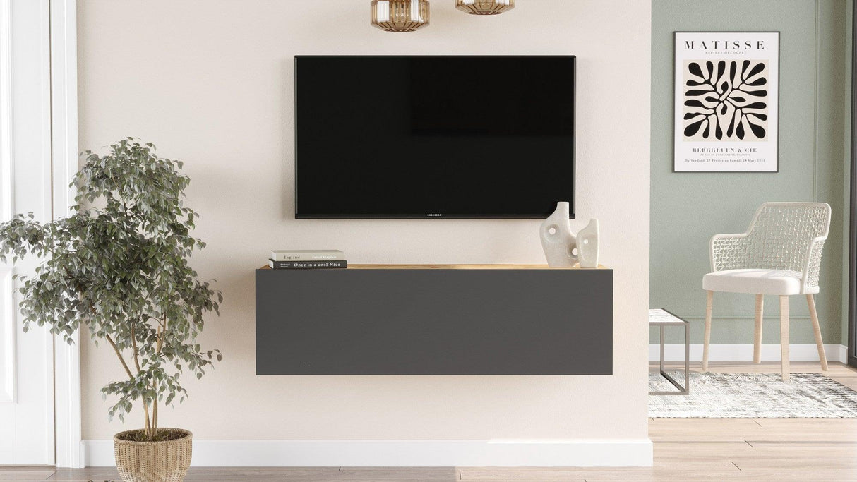 COMODA TV WL10-A, Stejar, 100x31.6x29.1 cm