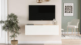 COMODA TV WL9-W, Stejar, 100x31.6x29.1 cm