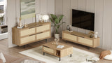 Set mobilă pentru sufragerie ON20-SU, Stejar, 160x36x45 cm