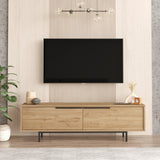 Comodă TV On1-S, Nuc, 160x36x45 cm