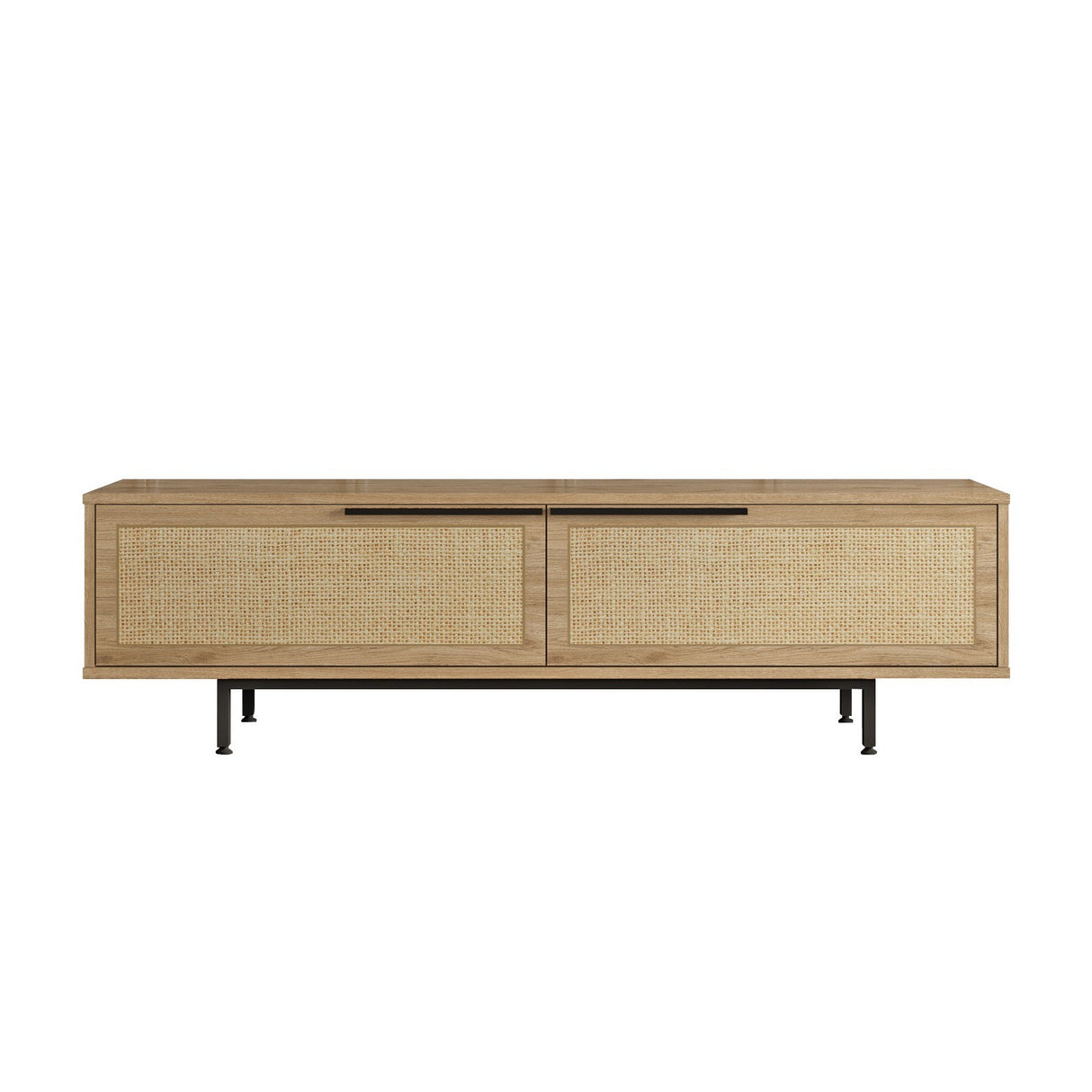 Comodă TV On1-Su, Nuc - Stejar, 160x36x45 cm