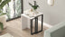 Set 2 măsuțe de cafea On7-W, Alb, 51x29.5x52.8 cm, SKU 956LCS3453, imagine 1