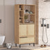 Dulap de baie On9C-Su, Nuc - Stejar, 74.8x35.5x161.6 cm, SKU 956LCS3470, imagine 2