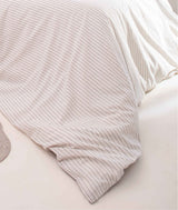 Set lenjerie de pat dublă Viento, Diverse culori, 200x220 cm - Albastru - Ecru | SKU: 962ELT2104 | Set lenjerie de pat dublă Viento, 200x220 cm, varianta Albastru - Ecru, produs pentru amenajarea locuinței, disponibil online în România la CasaMob