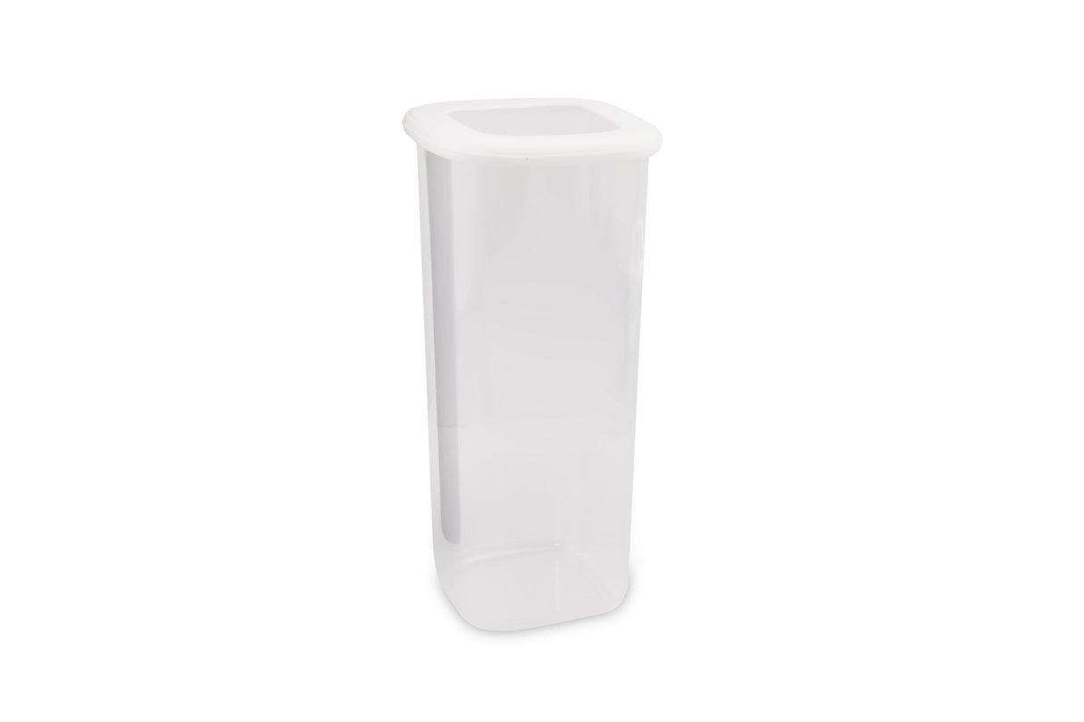 Set recipiente pentru depozitare 18 bucăți BNMPOLYWS18-51217, Alb, 10x10x10 cm