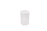 Set recipiente pentru depozitare 18 bucăți BNMPOLYWS18-51217, Alb, 10x10x10 cm