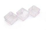 Set recipiente pentru depozitare 6 bucăți Kareakrlk - 6, Transparent, 10x10x7 cm