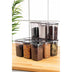 Set recipiente pentru depozitare 12 bucăți BNMPEGYAS12-12, Antracit, 10x10x16.5 cm, SKU 964FRM5354, imagine 1