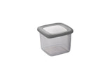 Set recipiente pentru depozitare 24 bucăți BNMPOLYAS24-51217, Antracit, 10x10x25 cm